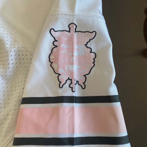 BON JOVI Lost highway world tour 2007-2008 jersey t-shirt. Women size S. - Picture 7 of 9